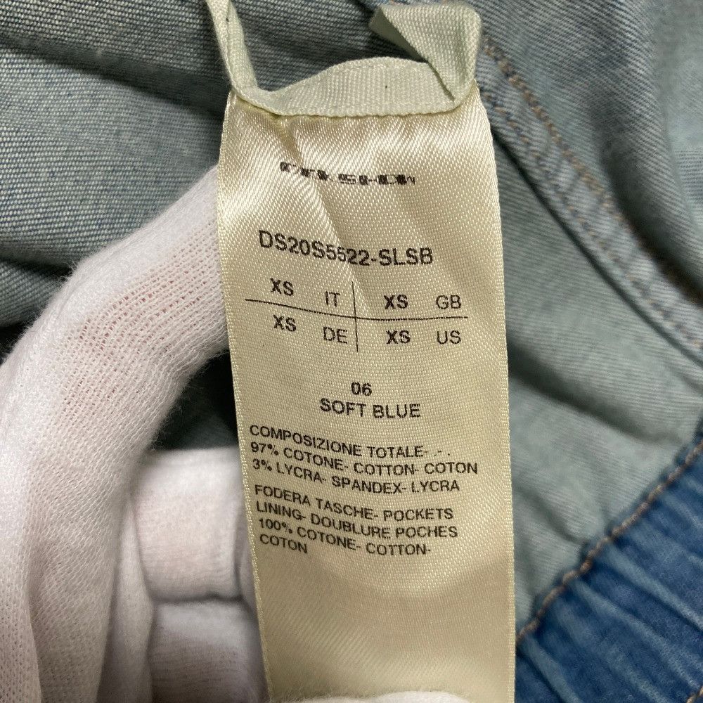 Rick Owens Rick Owens Rick Owens DRKSHDW IES CARGO MINI DRESS Denim Dress Textile Dresses DS20S5522-SLSB DUTY FREE for USA Size ONE SIZE - 9 Thumbnail