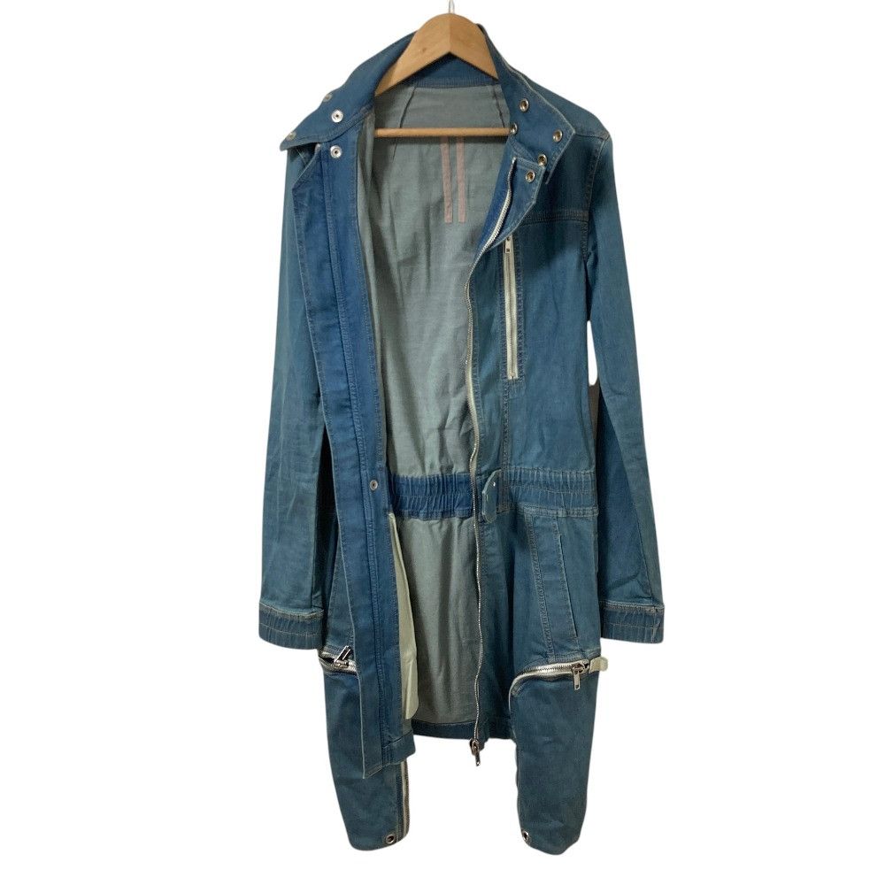 Rick Owens Rick Owens Rick Owens DRKSHDW IES CARGO MINI DRESS Denim Dress Textile Dresses DS20S5522-SLSB DUTY FREE for USA Size ONE SIZE - 3 Thumbnail