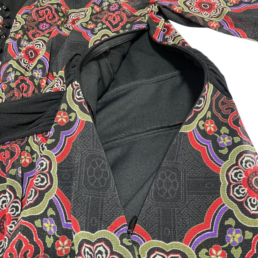 Other Other VIVIENNE TAM Floral Print Dress Textile Dresses DUTY FREE for USA Size ONE SIZE - 6 Thumbnail