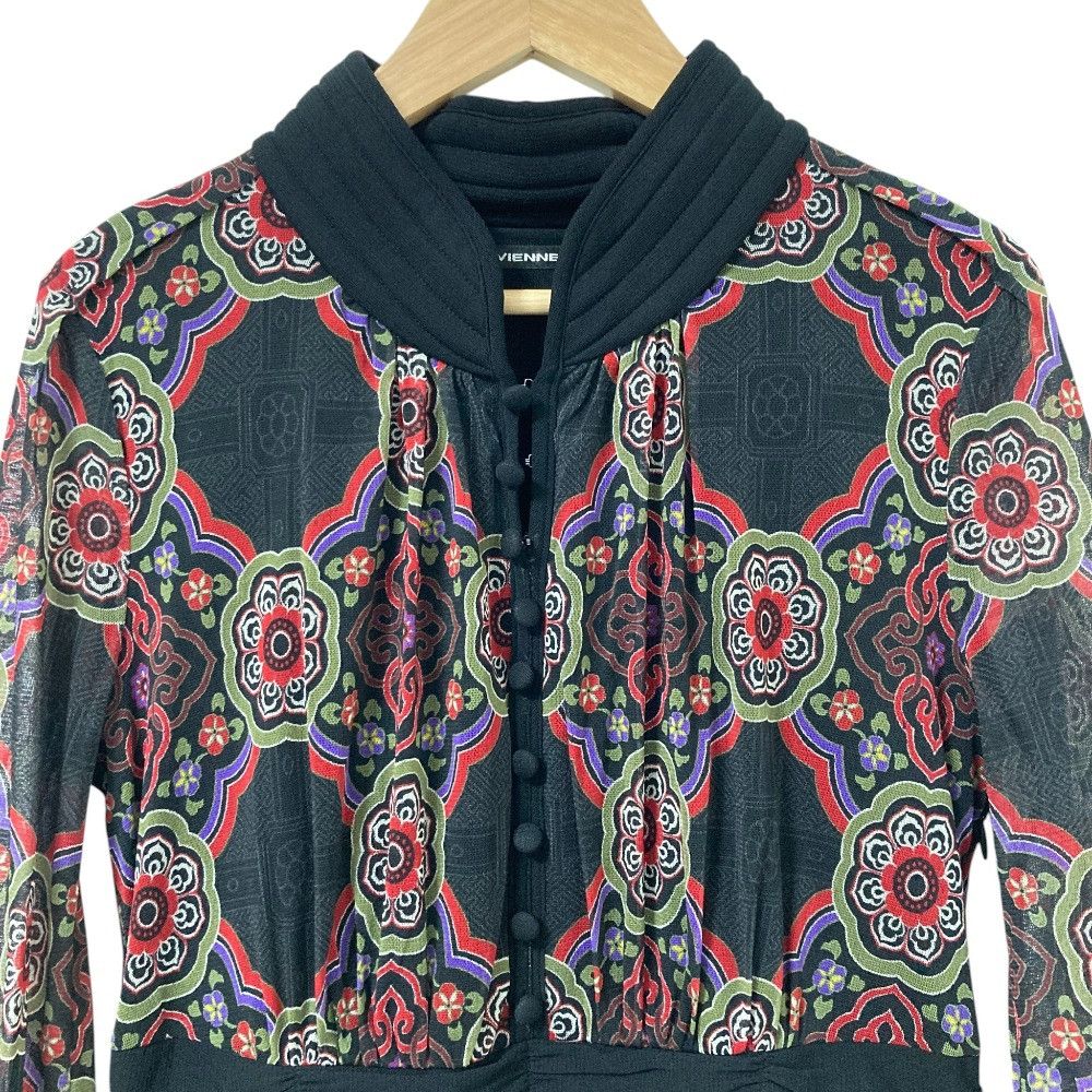 Other Other VIVIENNE TAM Floral Print Dress Textile Dresses DUTY FREE for USA Size ONE SIZE - 3 Thumbnail