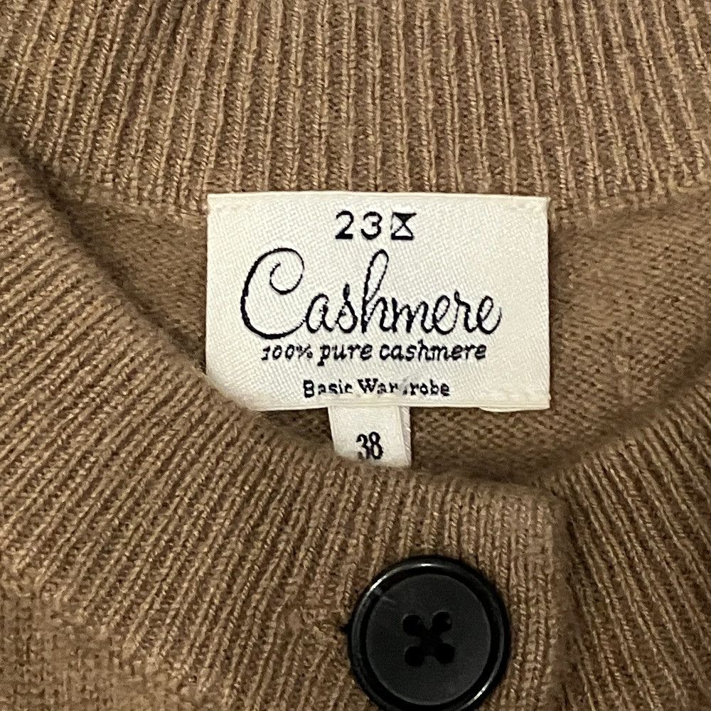 Other Other 23ku Pure Cashmere Crewneck Cardigan Textile Tops DUTY FREE for USA Size ONE SIZE - 3 Thumbnail