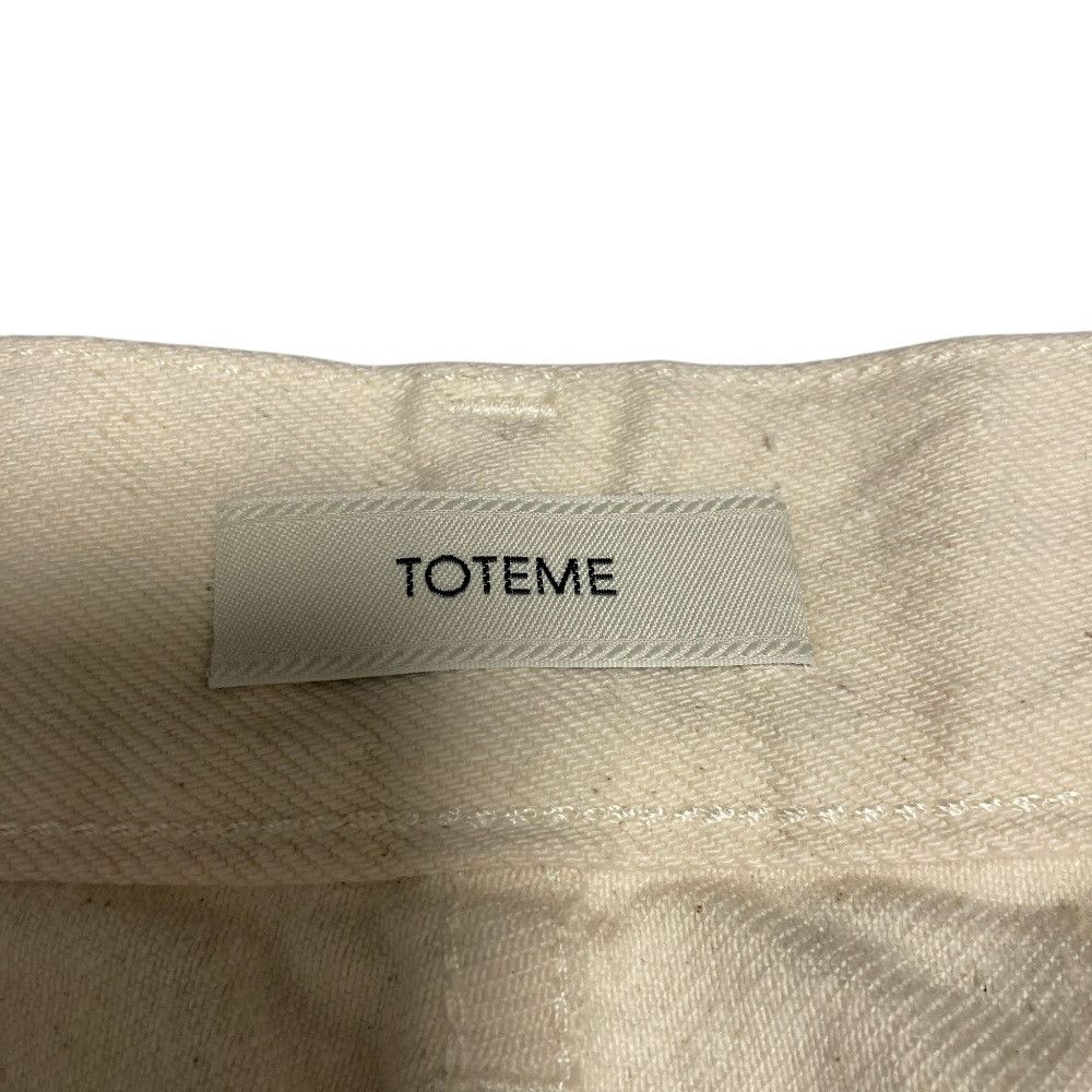 Other Other Toteme Wide Leg Denim Denim Pants Textile Jeans DUTY FREE for USA Size ONE SIZE - 6 Thumbnail