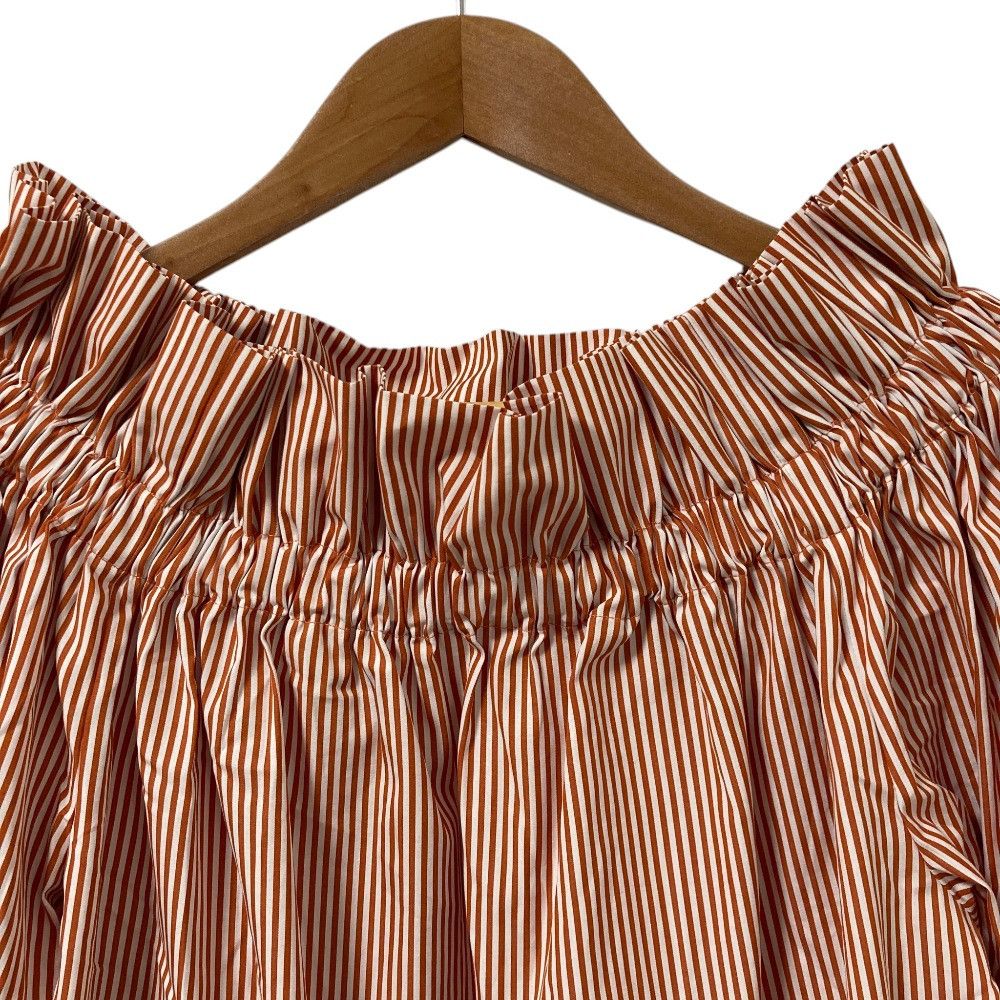 Other Other prune gold schmidt striped blouse Textile Tops 6521-343-1353 DUTY FREE for USA Size ONE SIZE - 3 Thumbnail