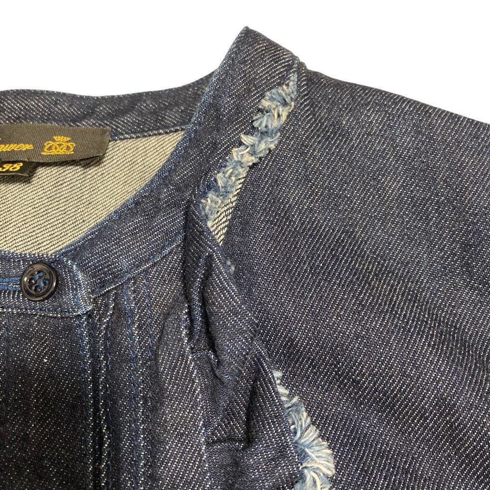 Other Other Drawer Cotton Silk Denim Frill Shirt Textile Tops 6511-299-0573 DUTY FREE for USA Size ONE SIZE - 8 Thumbnail