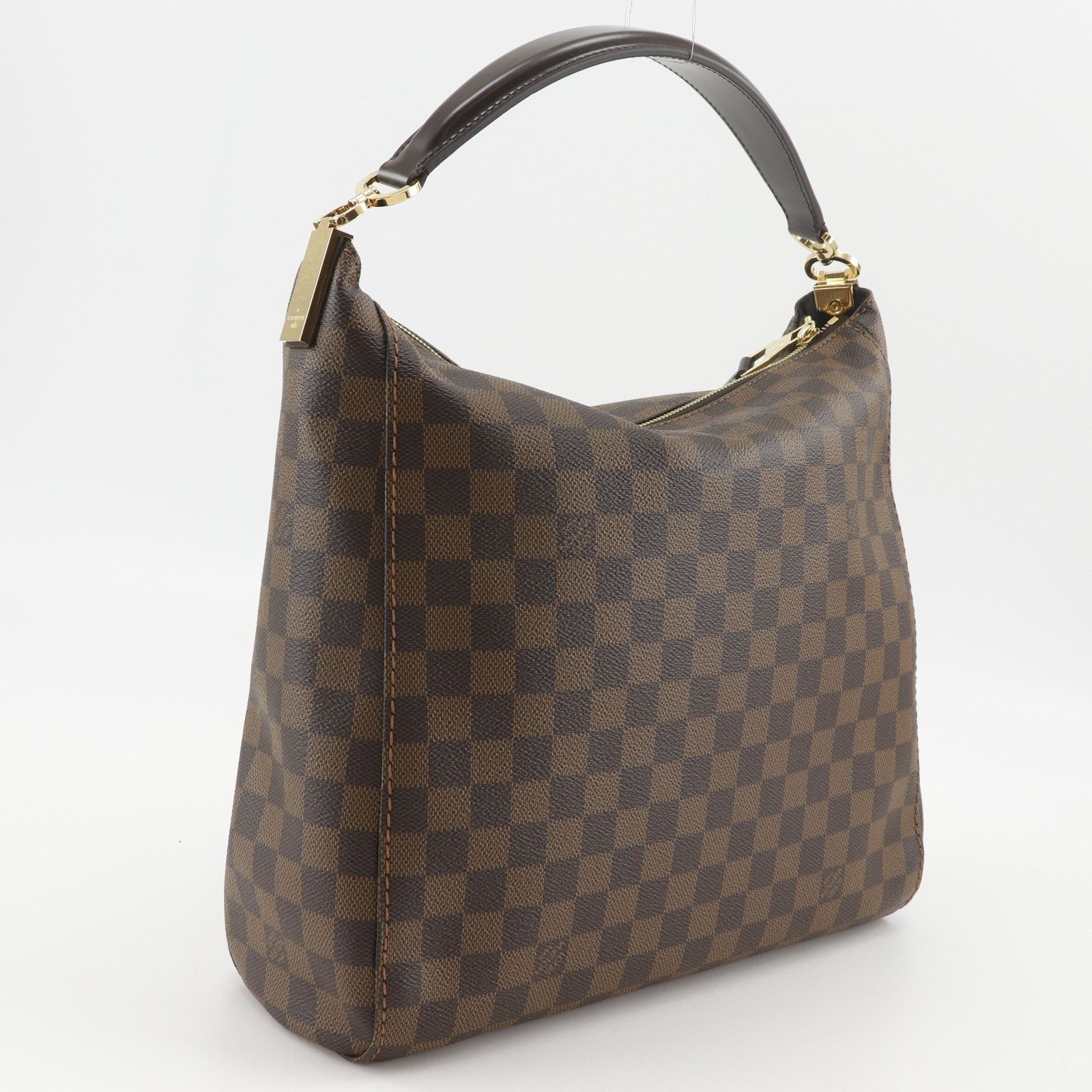 Louis Vuitton Louis Vuitton Louis Vuitton Portobello PM Damier Shoulder Bag Textile Shoulder Bag N41184 DUTY FREE for USA Size ONE SIZE - 3 Thumbnail