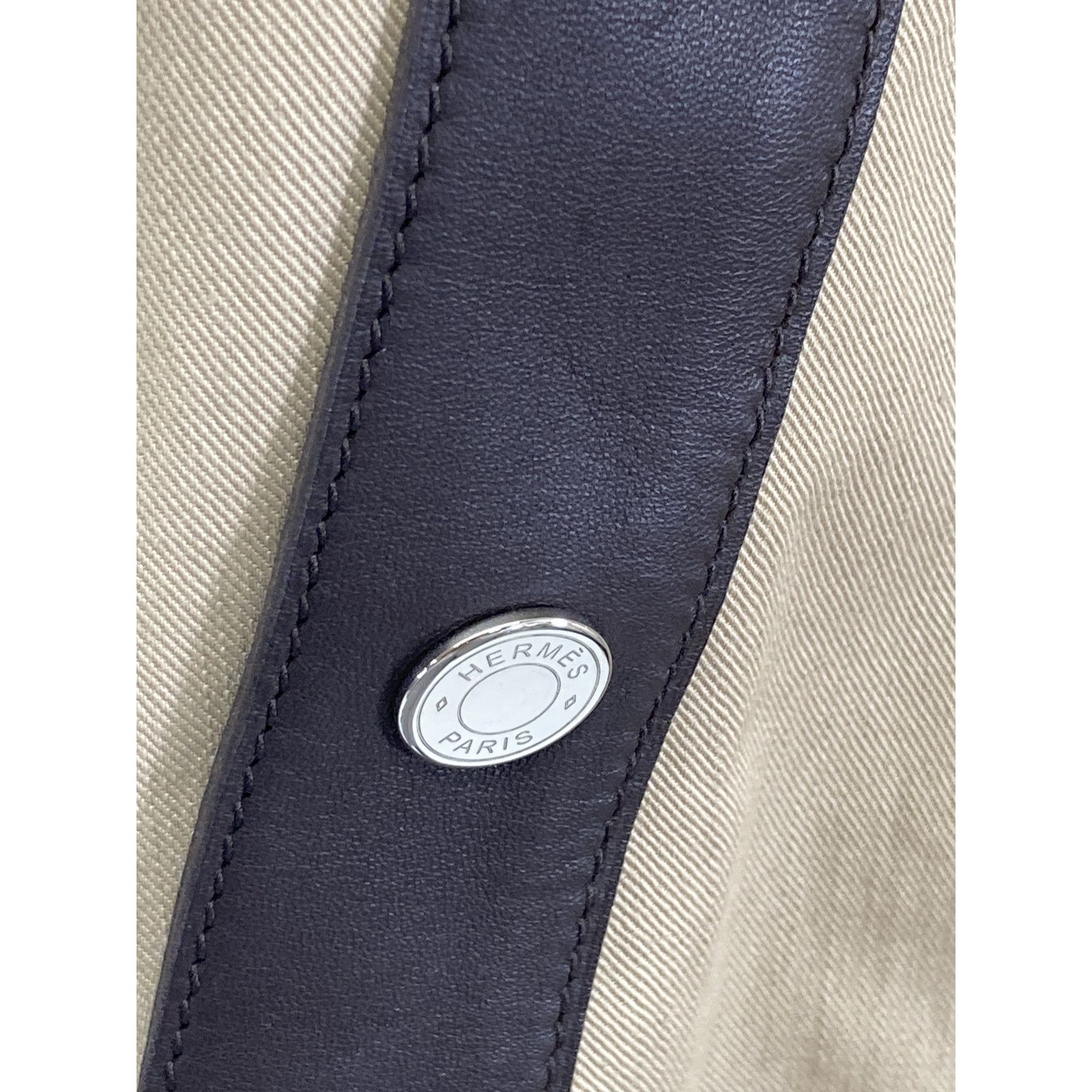 Hermes Hermes Hermes Cotton Leather Sleeveless Dress 36 Textile Dresses DUTY FREE for USA Size ONE SIZE - 7 Thumbnail