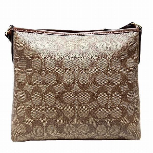 Coach Coach Coach Signature Coated Canvas Shoulder Bag Plastic / Synthetic Shoulder Bag F29210 DUTY FREE for USA Size ONE SIZE - 2 Thumbnail