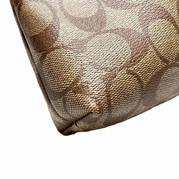 Coach Coach Coach Signature Coated Canvas Shoulder Bag Plastic / Synthetic Shoulder Bag F29210 DUTY FREE for USA Size ONE SIZE - 8 Thumbnail
