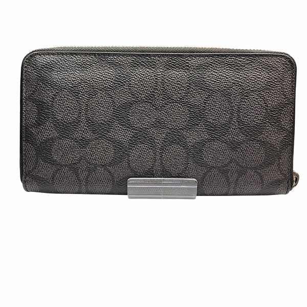 Coach Coach Coach Signature PVC Long Wallet Plastic / Synthetic Long Wallet F58112 DUTY FREE for USA Size ONE SIZE - 2 Thumbnail