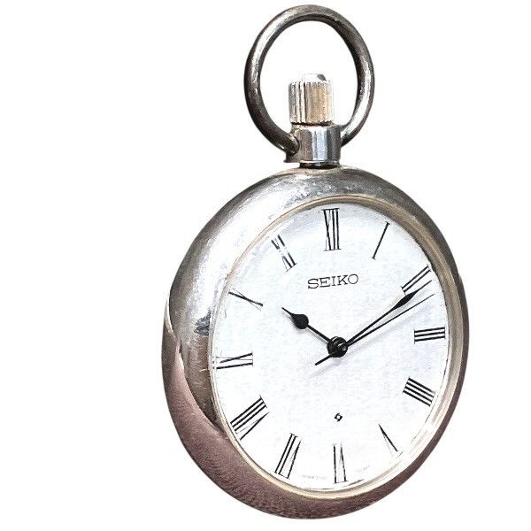 Seiko Seiko Seiko Stainless Steel Pocket Watch Metal Other 5740-0080 DUTY FREE for USA Size ONE SIZE - 3 Thumbnail
