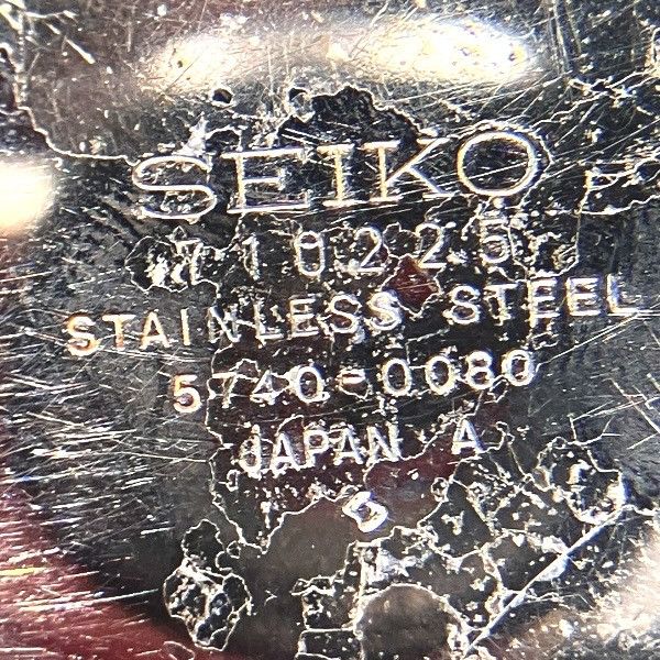 Seiko Seiko Seiko Stainless Steel Pocket Watch Metal Other 5740-0080 DUTY FREE for USA Size ONE SIZE - 5 Thumbnail