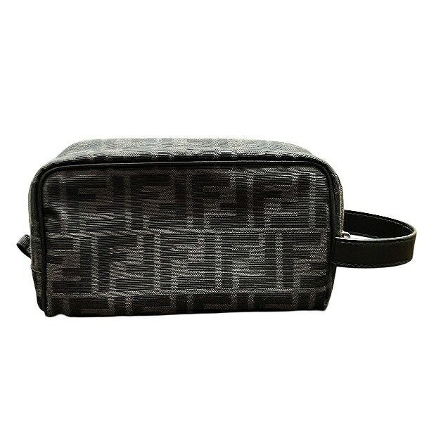 Fendi Fendi Fendi FF Pouch Small Nylon Leather Waist Bag Textile Belt Bag 7N0151ALWK DUTY FREE for USA Size ONE SIZE - 2 Thumbnail