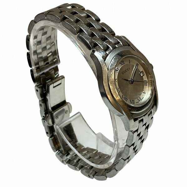 Gucci Gucci Gucci Stainless Steel Quartz Watch Metal Quartz 5500L DUTY FREE for USA Size ONE SIZE - 3 Thumbnail