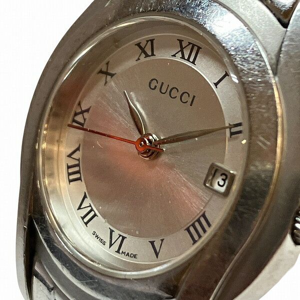 Gucci Gucci Gucci Stainless Steel Quartz Watch Metal Quartz 5500L DUTY FREE for USA Size ONE SIZE - 4 Thumbnail