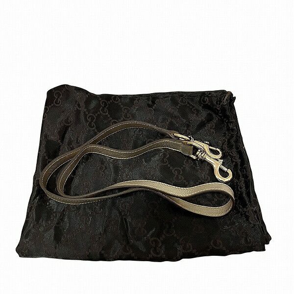 Gucci Gucci Gucci Double G Coated Leather 2way Bag Leather Shoulder Bag 162886 DUTY FREE for USA Size ONE SIZE - 5 Thumbnail