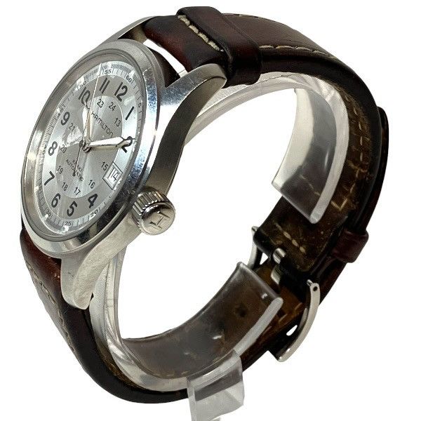 Hamilton Hamilton Hamilton Khaki Field Stainless Steel Mens Wristwatch Metal Automatic H704450 DUTY FREE for USA Size ONE SIZE - 2 Thumbnail