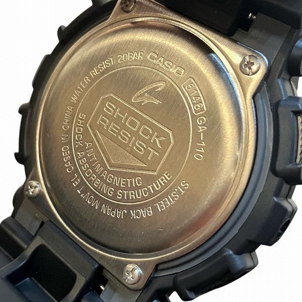 Other Other Casio G-SHOCK Resin Mens Wristwatch Plastic / Synthetic Quartz GA-110-1BJF DUTY FREE for USA Size ONE SIZE - 5 Thumbnail