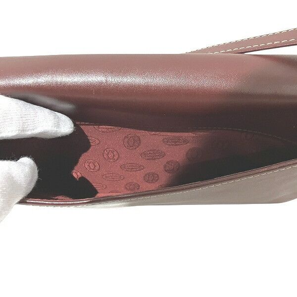 Cartier Cartier Cartier Must Leather Shoulder Bag Leather Shoulder Bag DUTY FREE for USA Size ONE SIZE - 6 Thumbnail