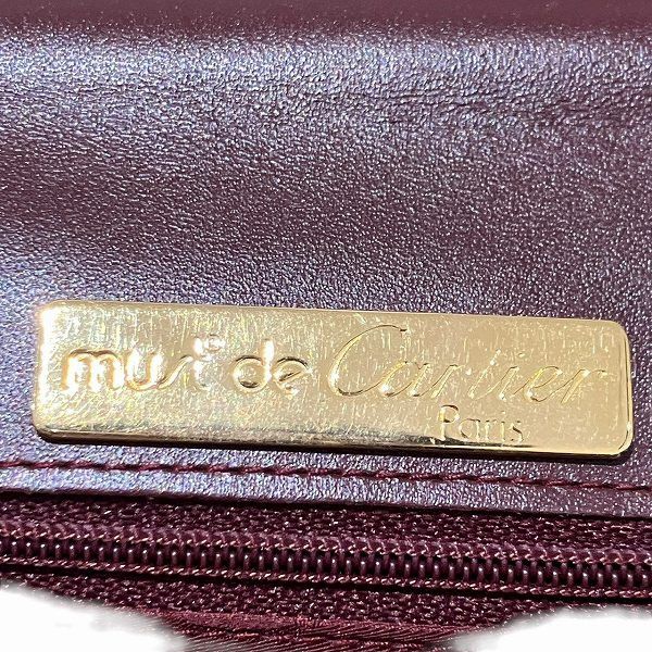 Cartier Cartier Cartier Must Leather Shoulder Bag Leather Shoulder Bag DUTY FREE for USA Size ONE SIZE - 4 Thumbnail