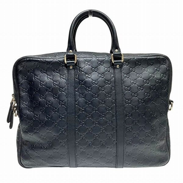 Gucci Gucci Gucci Guccissima Leather Briefcase Leather Business Bag 201480 DUTY FREE for USA Size ONE SIZE - 2 Thumbnail