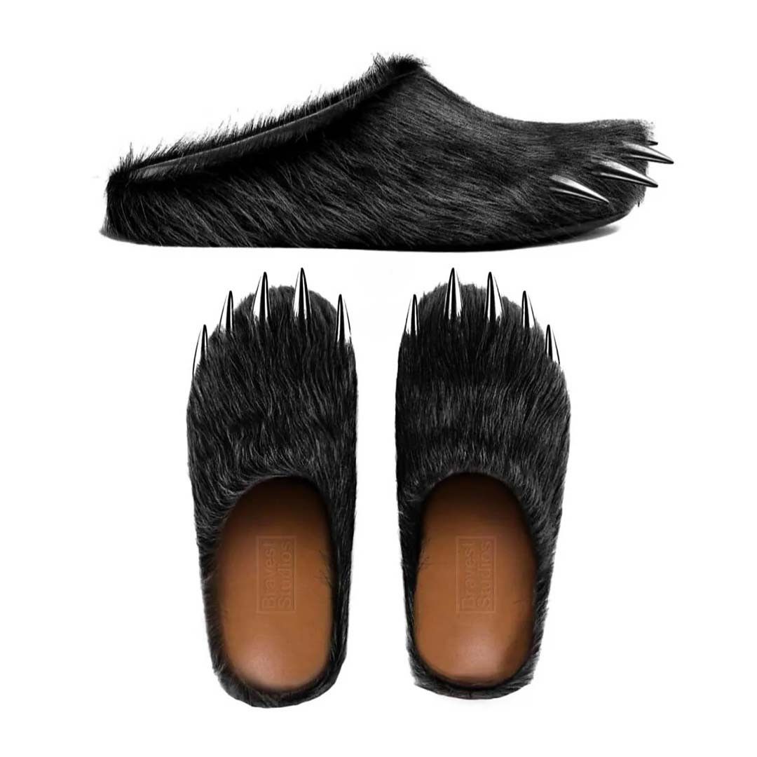 Bravest Studios Bear Claw Mule Black Size US 15 / EU 48 - 2 Thumbnail