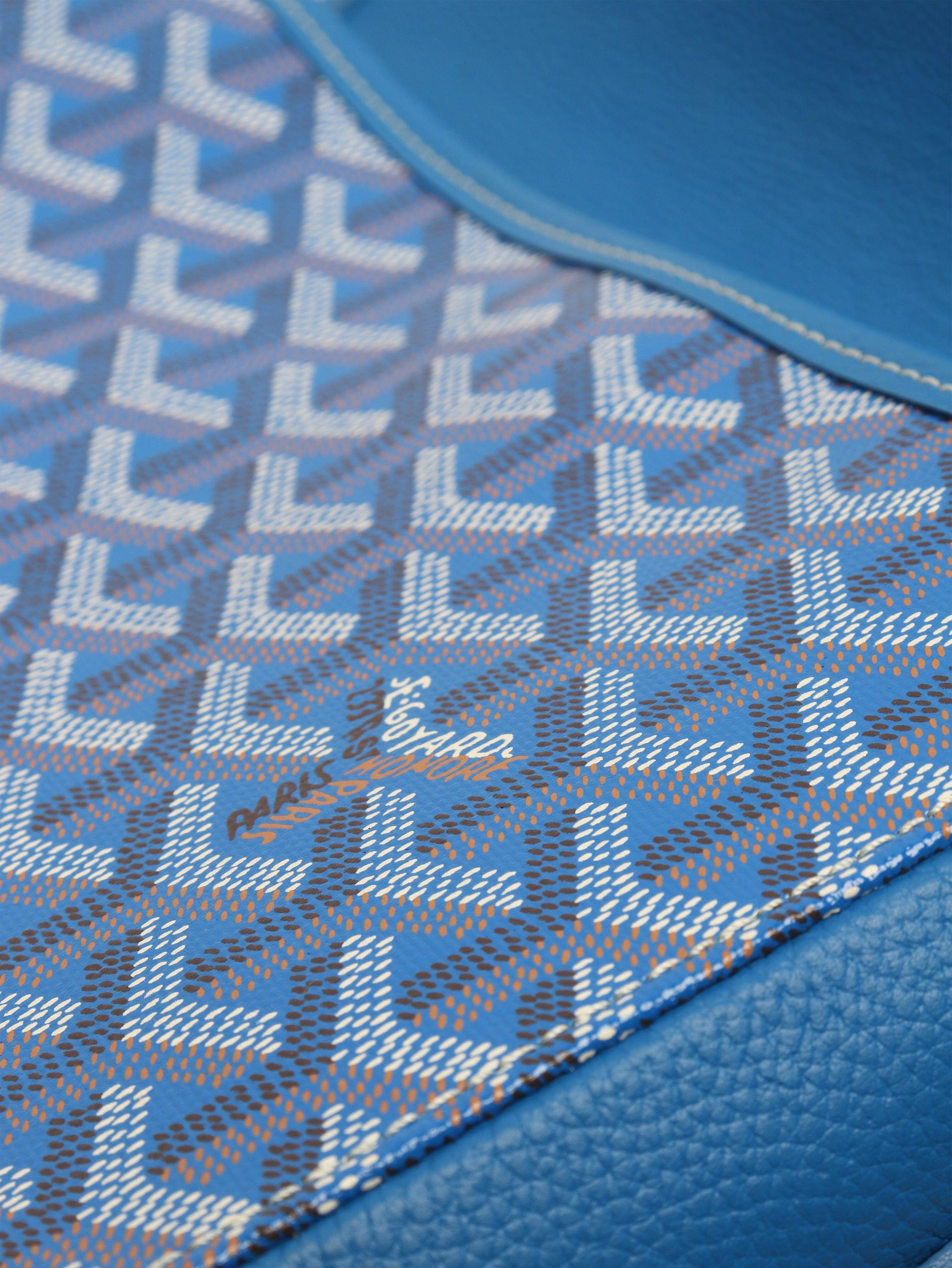 Goyard Blue Belvedere PM Messenger bag Size ONE SIZE - 9 Thumbnail