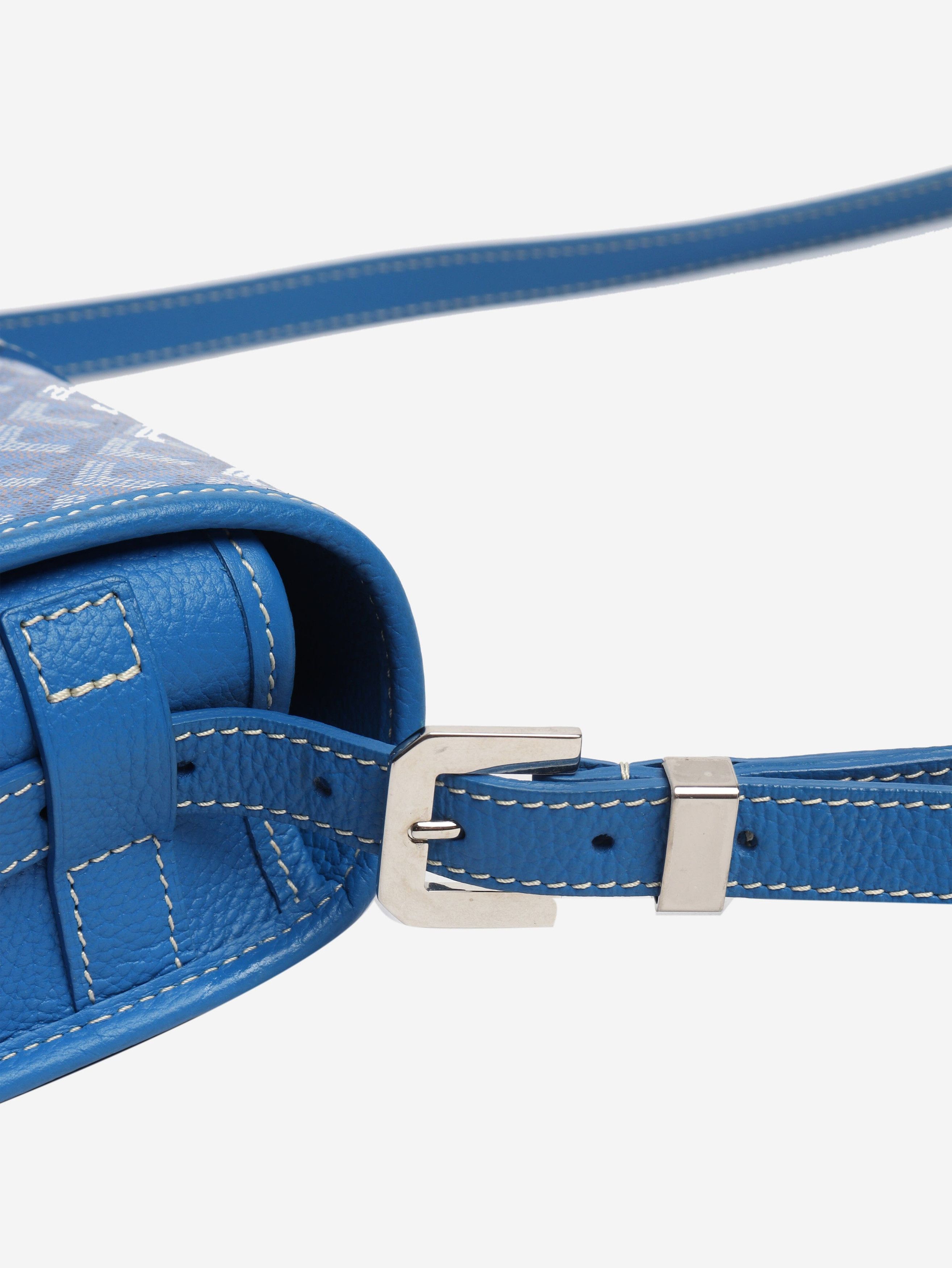 Goyard Blue Belvedere PM Messenger bag Size ONE SIZE - 5 Thumbnail