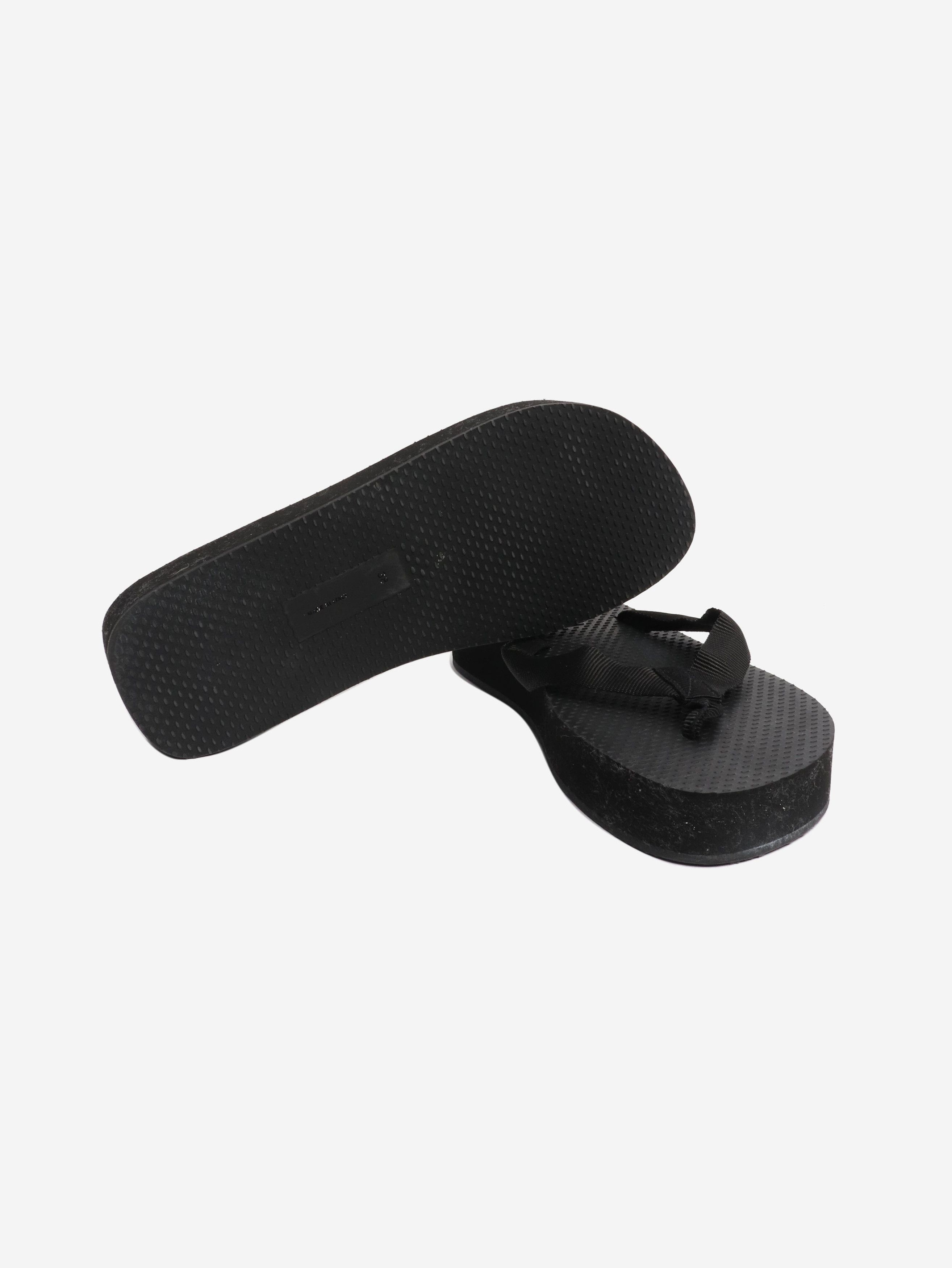 The Row Black platform flip flops - EU 38 Size US 7.5 / IT 37.5 - 5 Thumbnail
