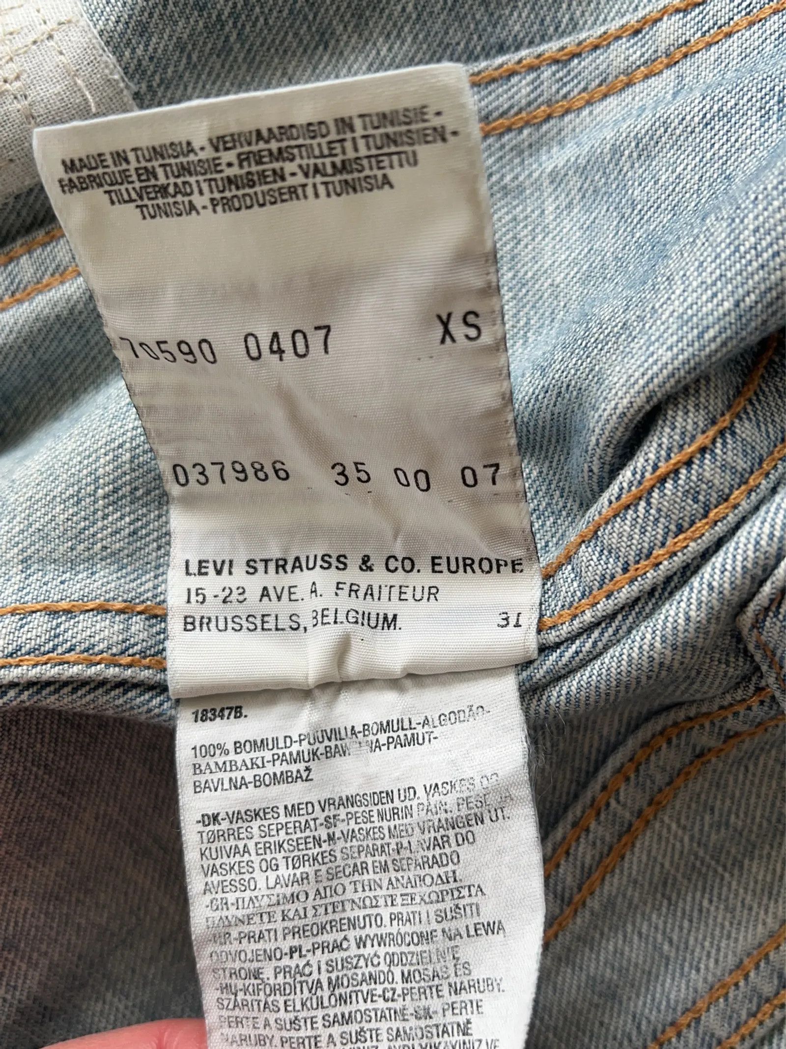 Levi's Levi's Jacket Size XS / US 0-2 / IT 36-38 - 3 Thumbnail