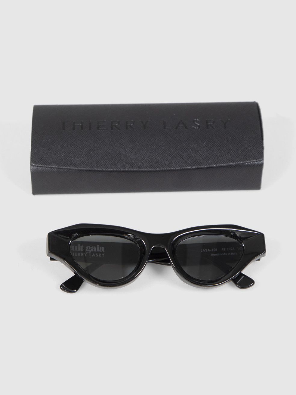Cult Gaia Cult Gaia x Thierry Lasry Black Jaya Sunglasses Size ONE SIZE - 3 Thumbnail
