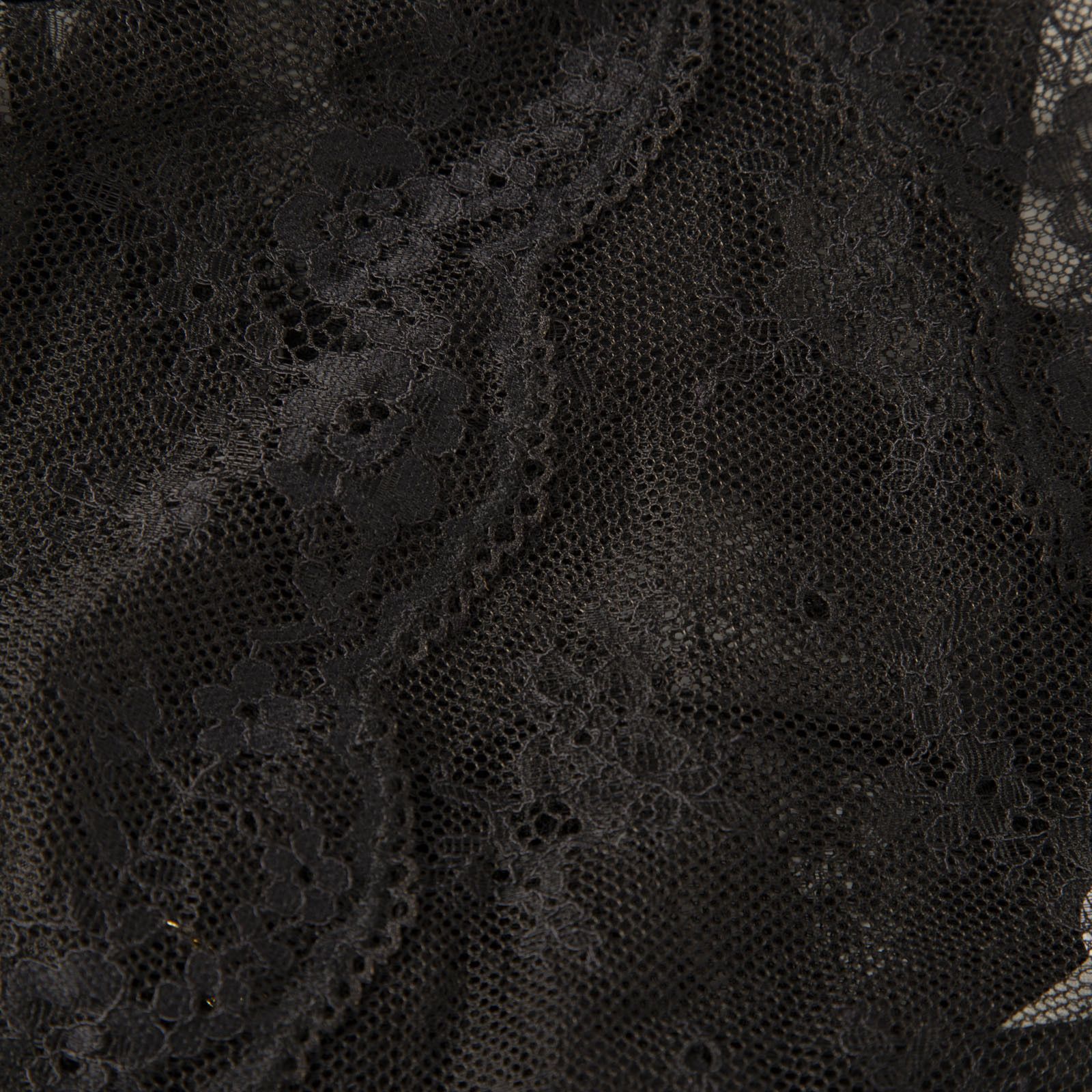 Stella McCartney Black Sheer Lace Bodysuit Size M / US 6-8 / IT 42-44 - 3 Thumbnail