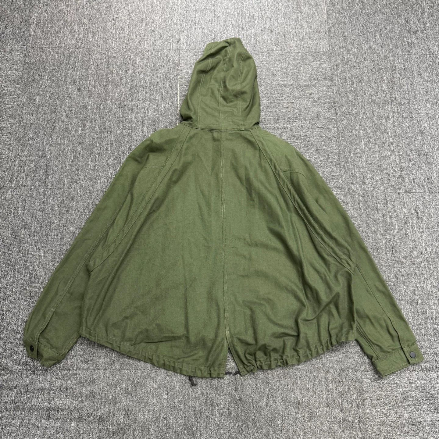 Emporio Armani Emporio Armani Hooded Cotton Jacket Size L Size US L / EU 52-54 / 3 - 6 Thumbnail