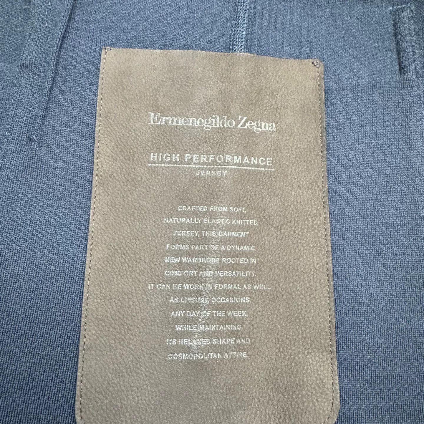 Ermenegildo Zegna Ermenegildo Zegna High Performance Jersey Blazer Size 40R Size 40R - 3 Thumbnail