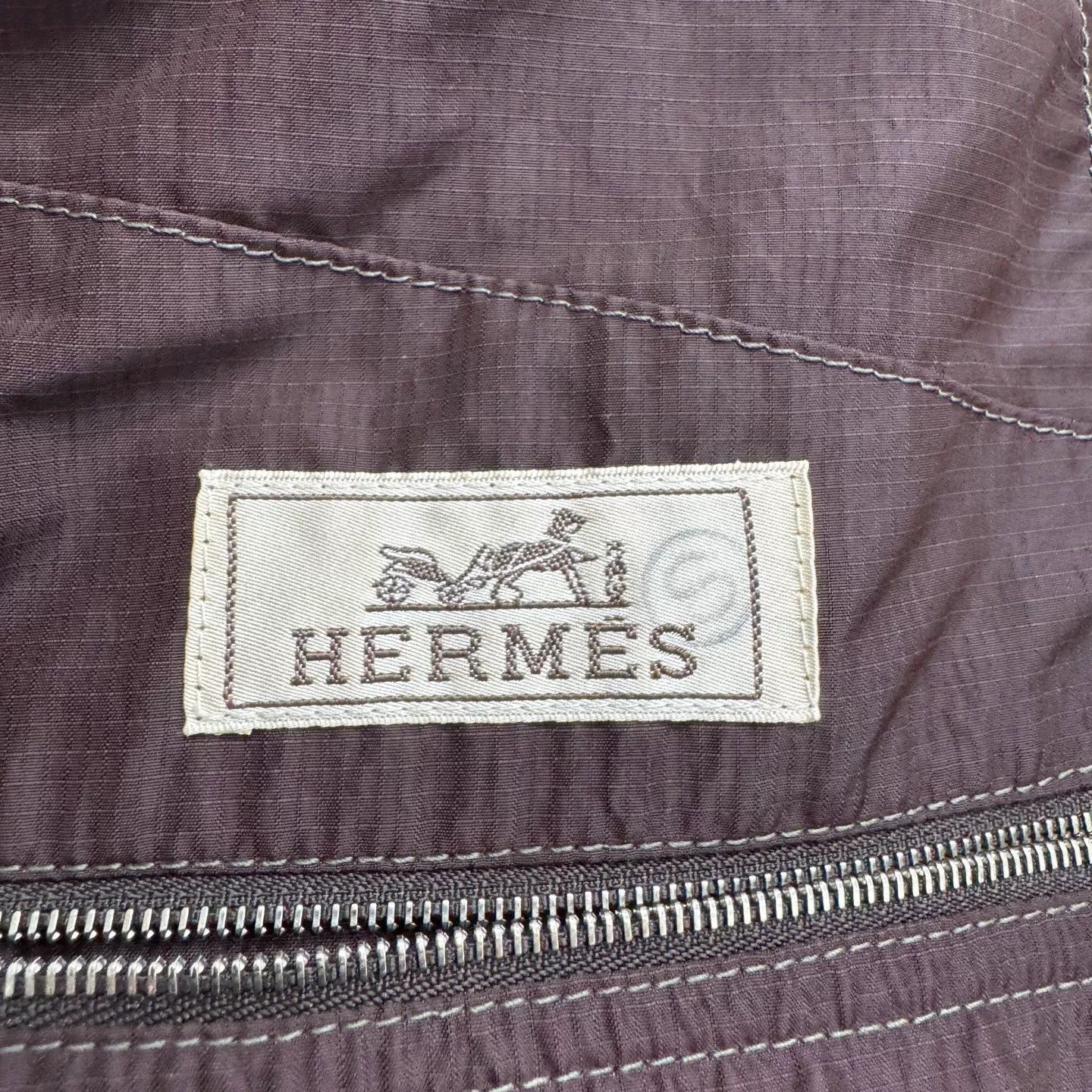 Hermes Hermès Hooded Light Jacket Brown Size S Size US S / EU 44-46 / 1 - 3 Thumbnail