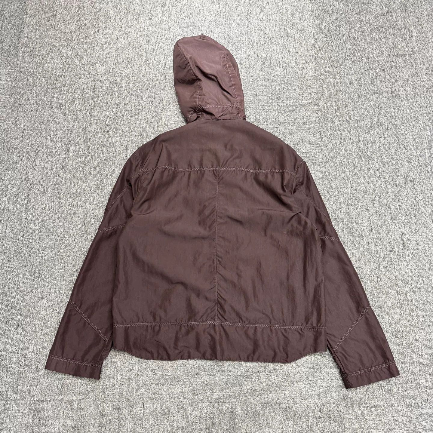 Hermes Hermès Hooded Light Jacket Brown Size S Size US S / EU 44-46 / 1 - 6 Thumbnail