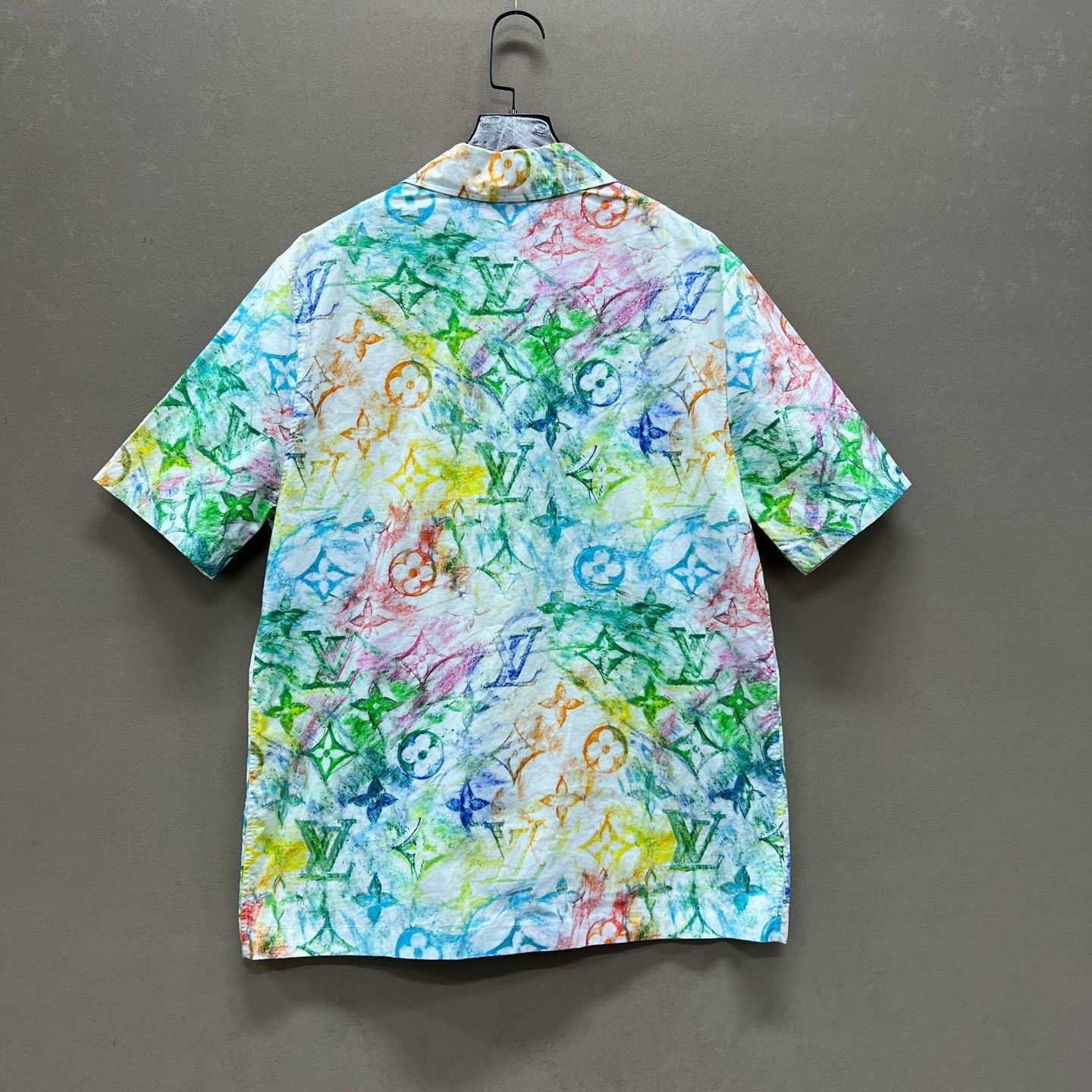 Louis Vuitton Louis Vuitton Watercolor Monogram Short Sleeve Shirt XS Size US XS / EU 42 / 0 - 3 Thumbnail
