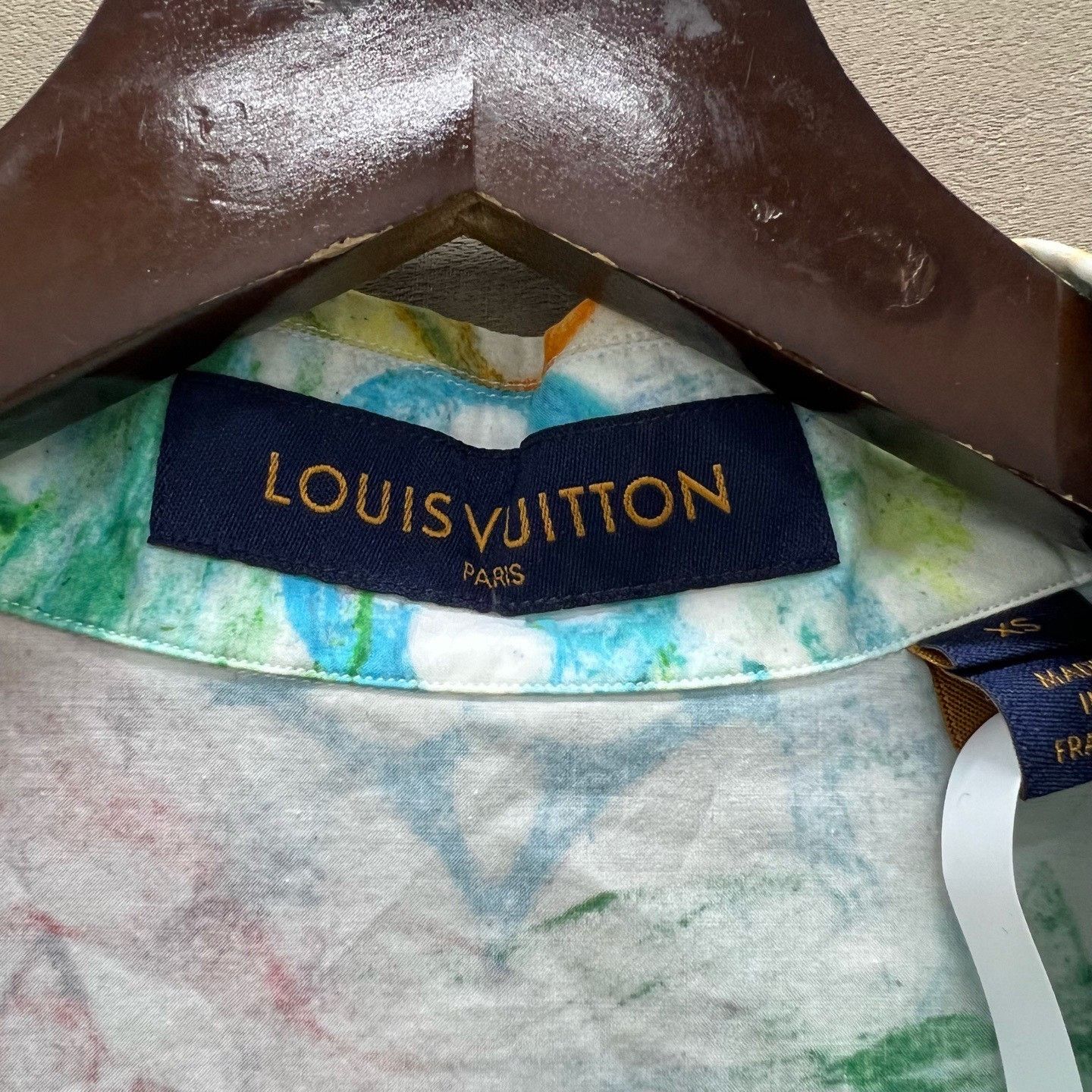 Louis Vuitton Louis Vuitton Watercolor Monogram Short Sleeve Shirt XS Size US XS / EU 42 / 0 - 4 Thumbnail