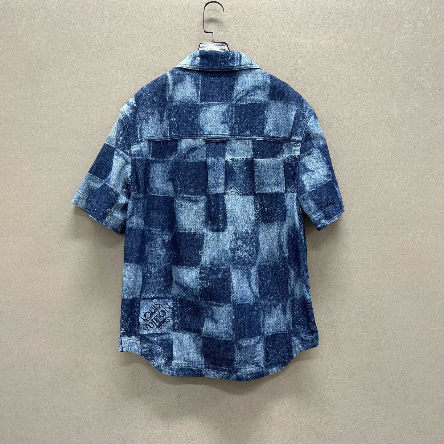 Louis Vuitton Louis Vuitton Damier Denim Shirt Size XS Size US XS / EU 42 / 0 - 3 Thumbnail