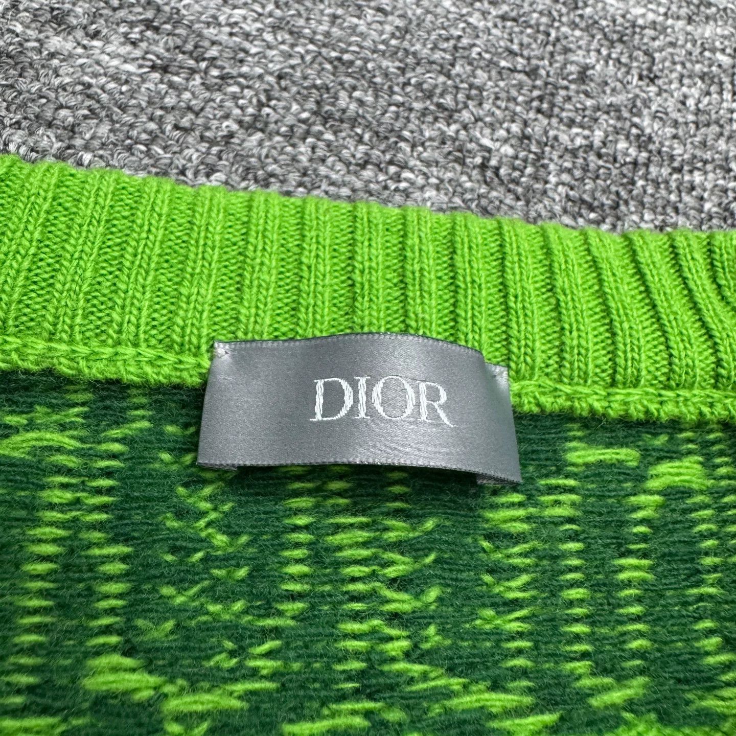 Dior Dior Multi-Color Logo Knit Sweater Size S Size US S / EU 44-46 / 1 - 3 Thumbnail