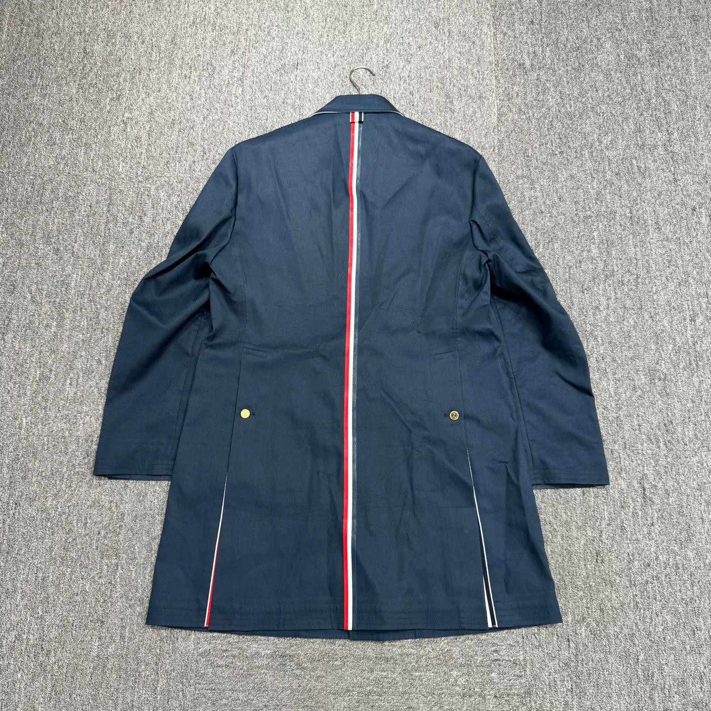 Thom Browne Thom Browne Signature Stripe Coat Size L Size US L / EU 52-54 / 3 - 7 Thumbnail