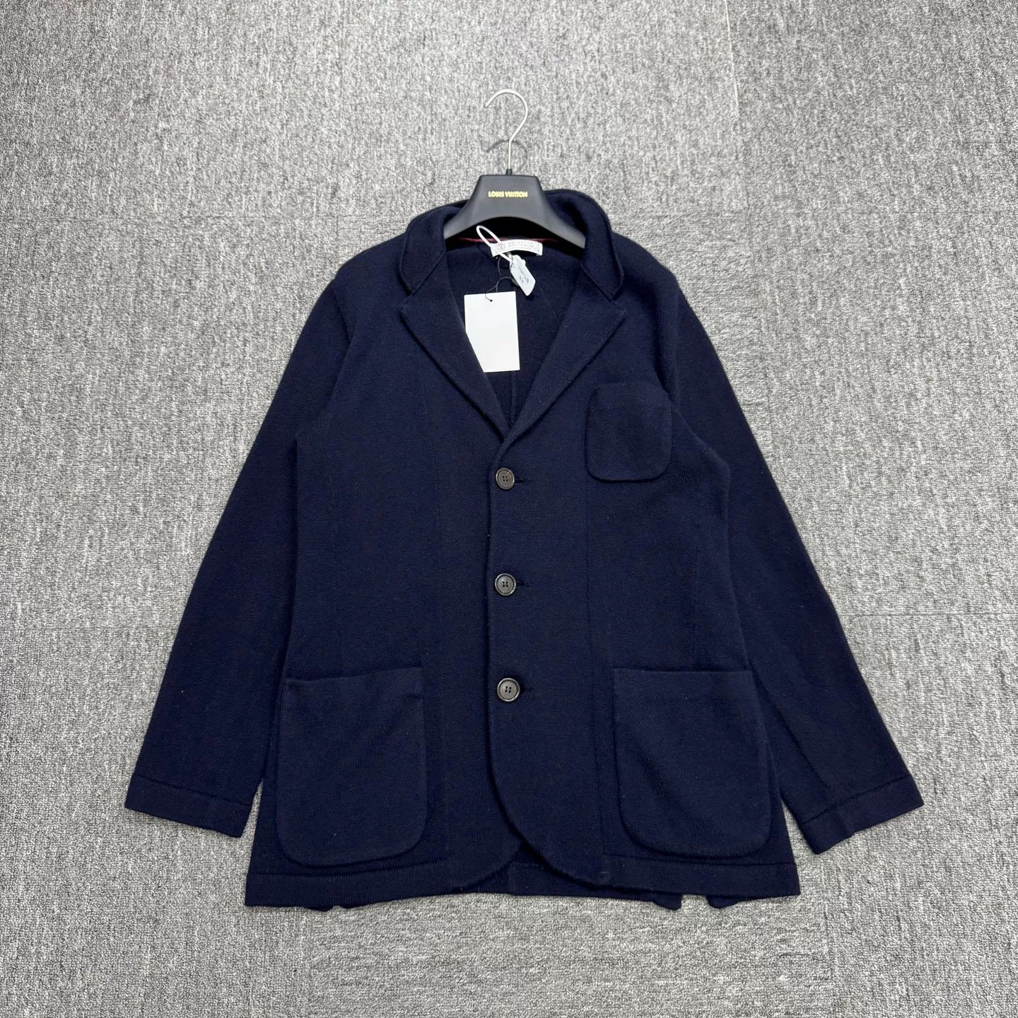 Brunello Cucinelli Brunello Cucinelli Cashmere Knit Jacket Size M Size US M / EU 48-50 / 2 - 2 Thumbnail