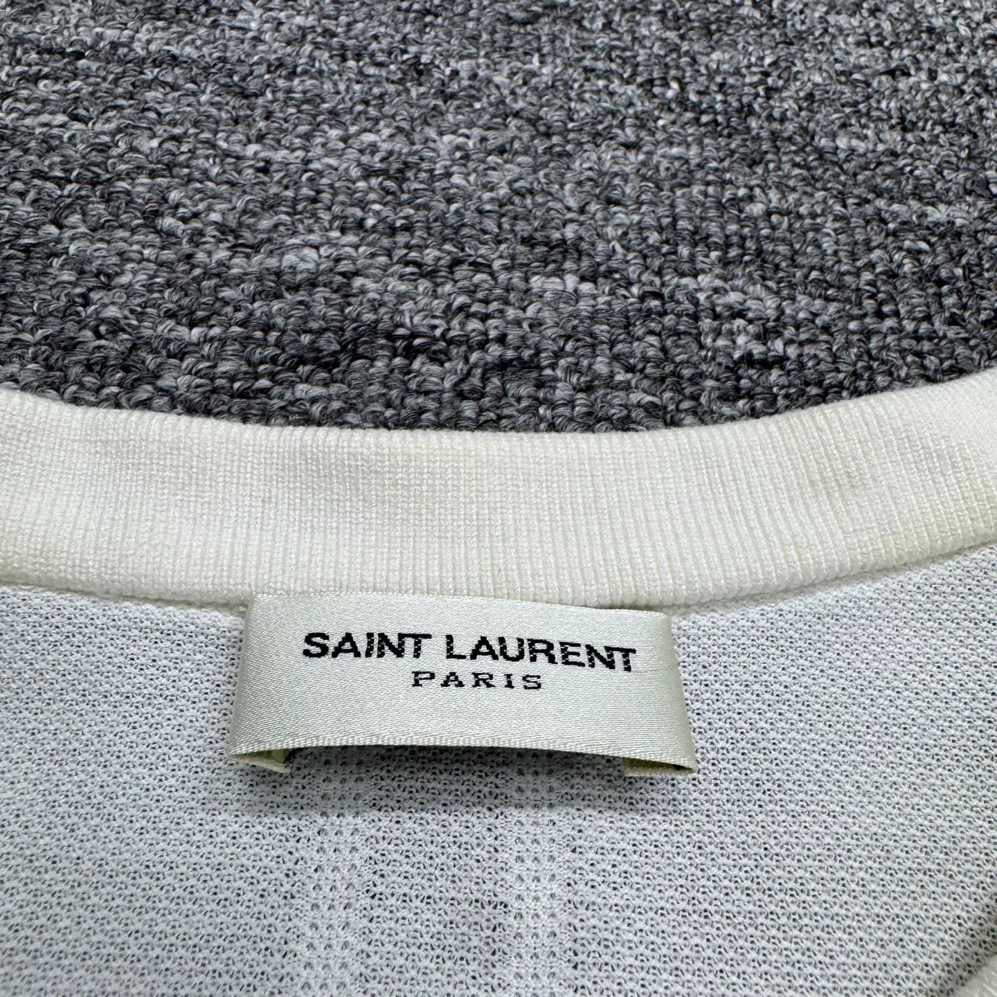 Saint Laurent Paris Saint Laurent Embroidered Logo Polo Shirt Size S Size US S / EU 44-46 / 1 - 3 Thumbnail