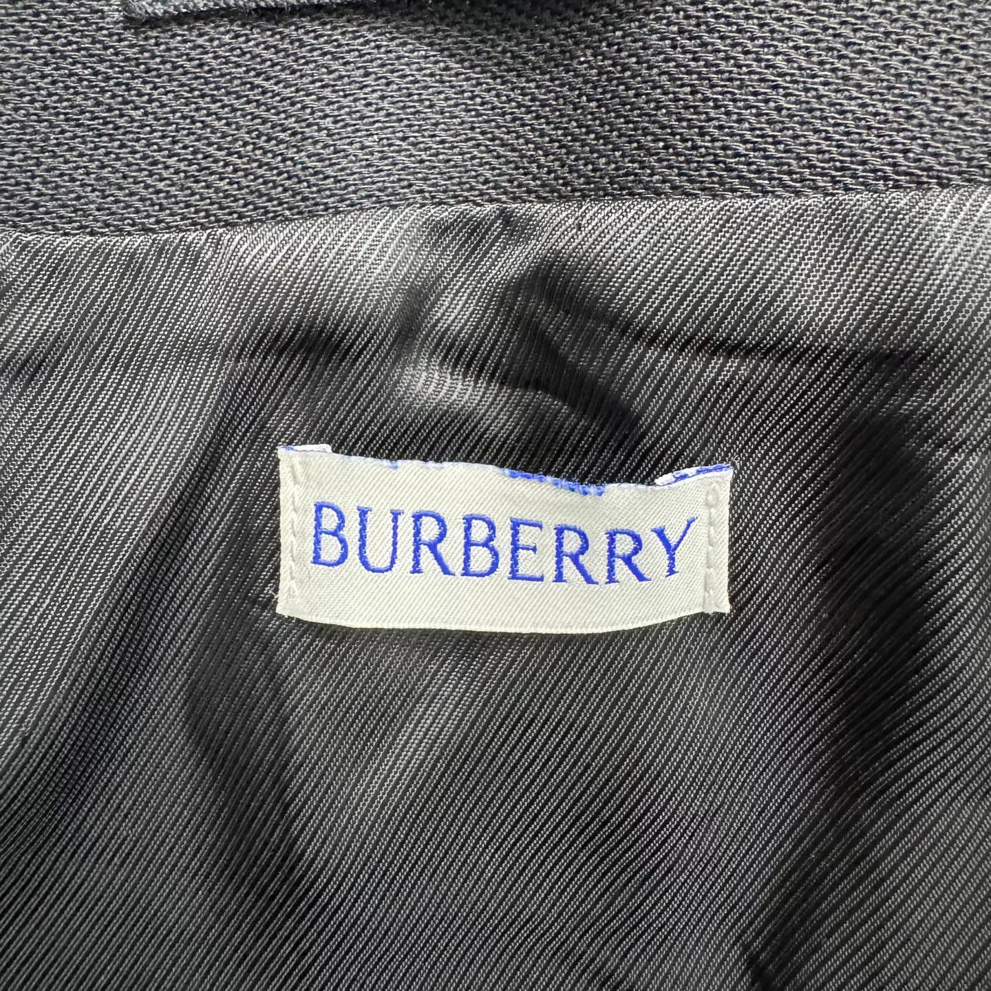 Burberry Burberry Wool Collarless Jacket Size 52 Size US L / EU 52-54 / 3 - 3 Thumbnail