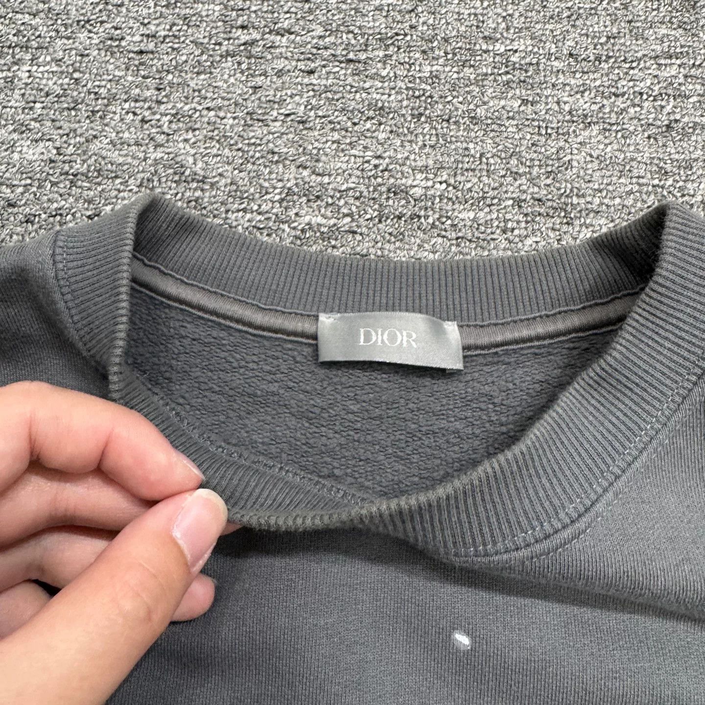Dior Dior x Travis Scott Paint Splatter Sweatshirt Size XS Size US XS / EU 42 / 0 - 4 Thumbnail