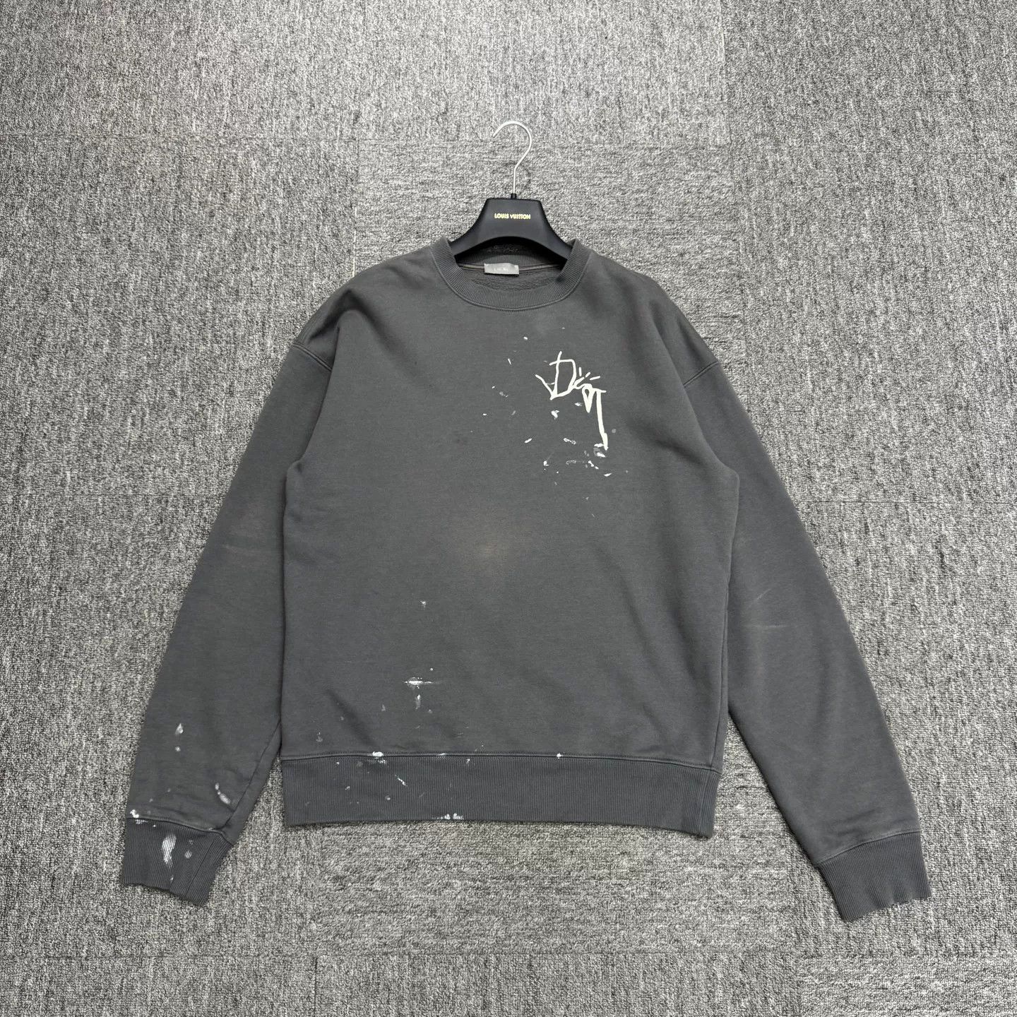 Dior Dior x Travis Scott Paint Splatter Sweatshirt Size XS Size US XS / EU 42 / 0 - 2 Thumbnail