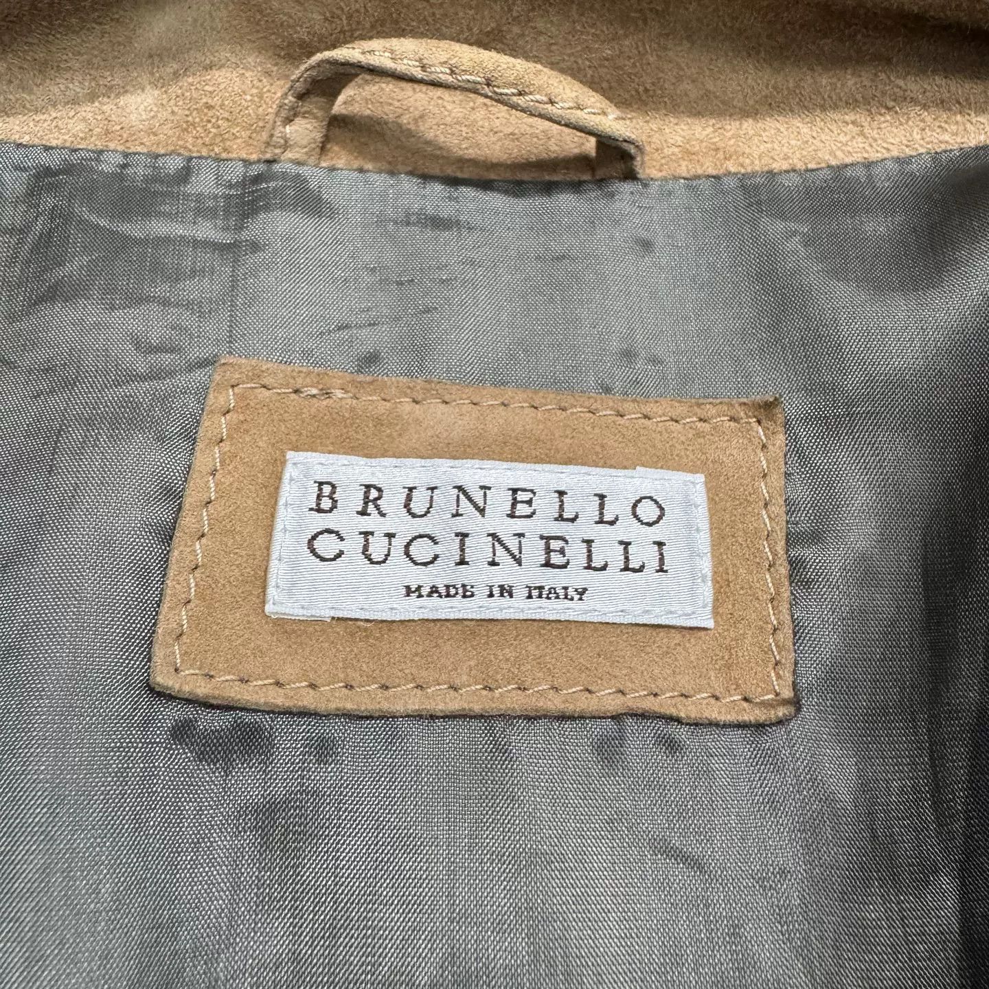 Brunello Cucinelli Brunello Cucinelli Suede Field Jacket Size S Size US S / EU 44-46 / 1 - 3 Thumbnail