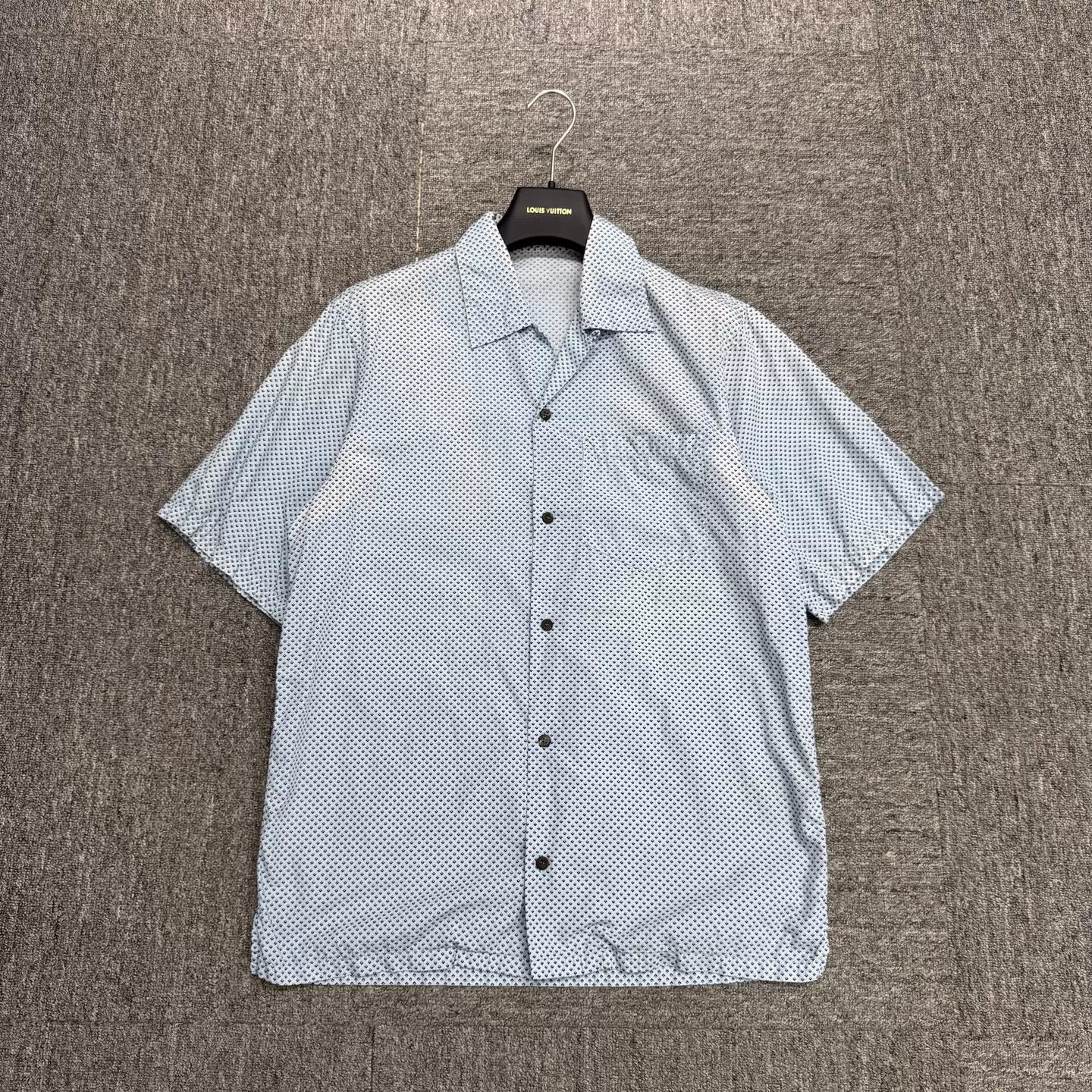 Prada Prada Diamond Pattern Shirt Size M Size US M / EU 48-50 / 2 - 2 Thumbnail