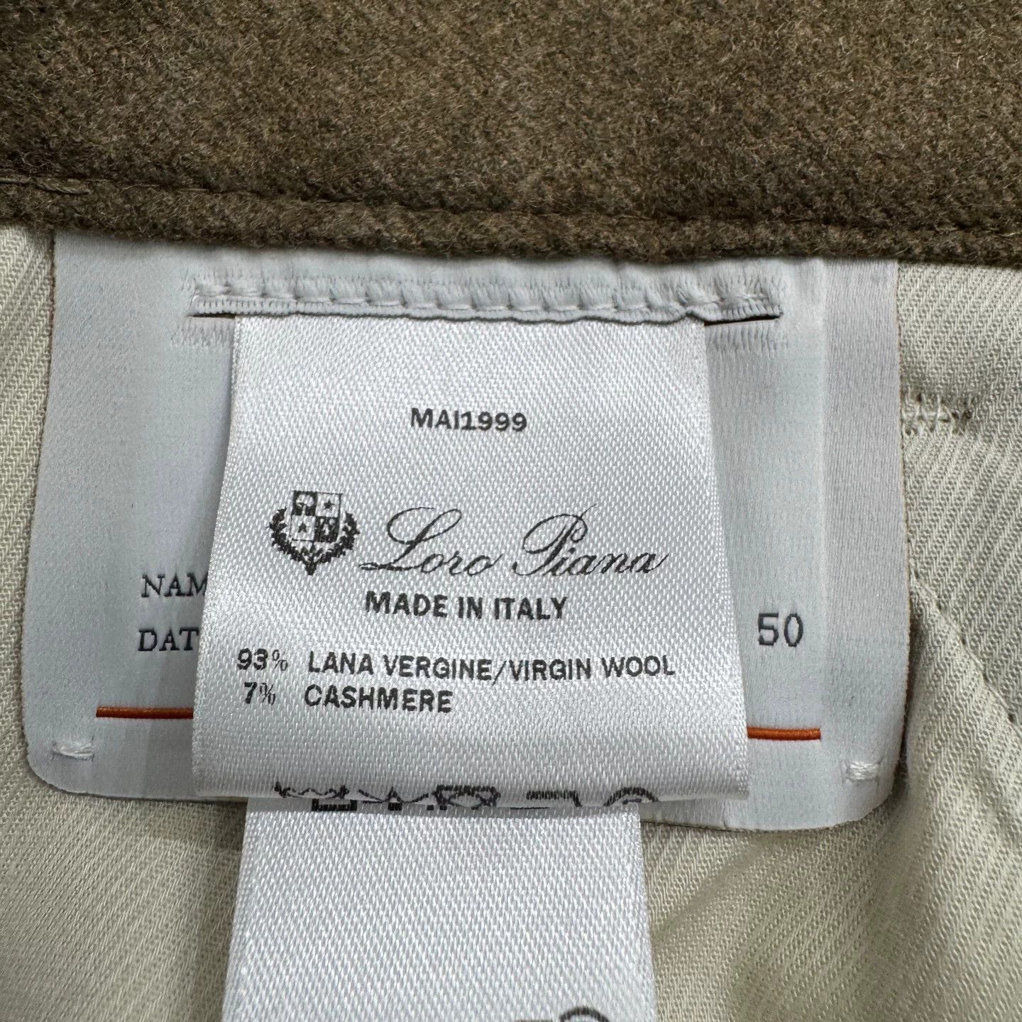 Loro Piana Loro Piana Virgin Wool Cashmere Trousers Size 50 Size US 34 / EU 50 - 4 Thumbnail