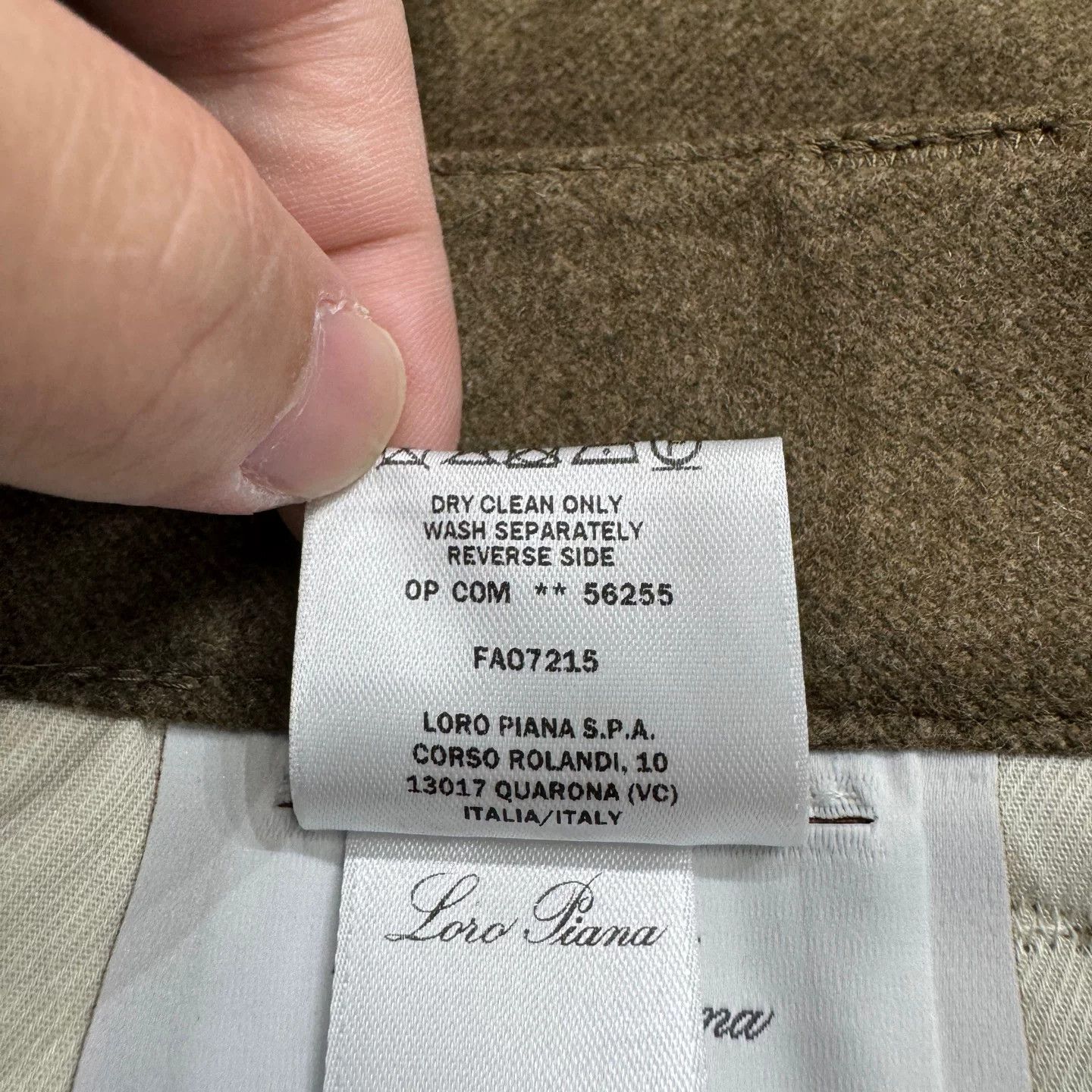 Loro Piana Loro Piana Virgin Wool Cashmere Trousers Size 50 Size US 34 / EU 50 - 5 Thumbnail