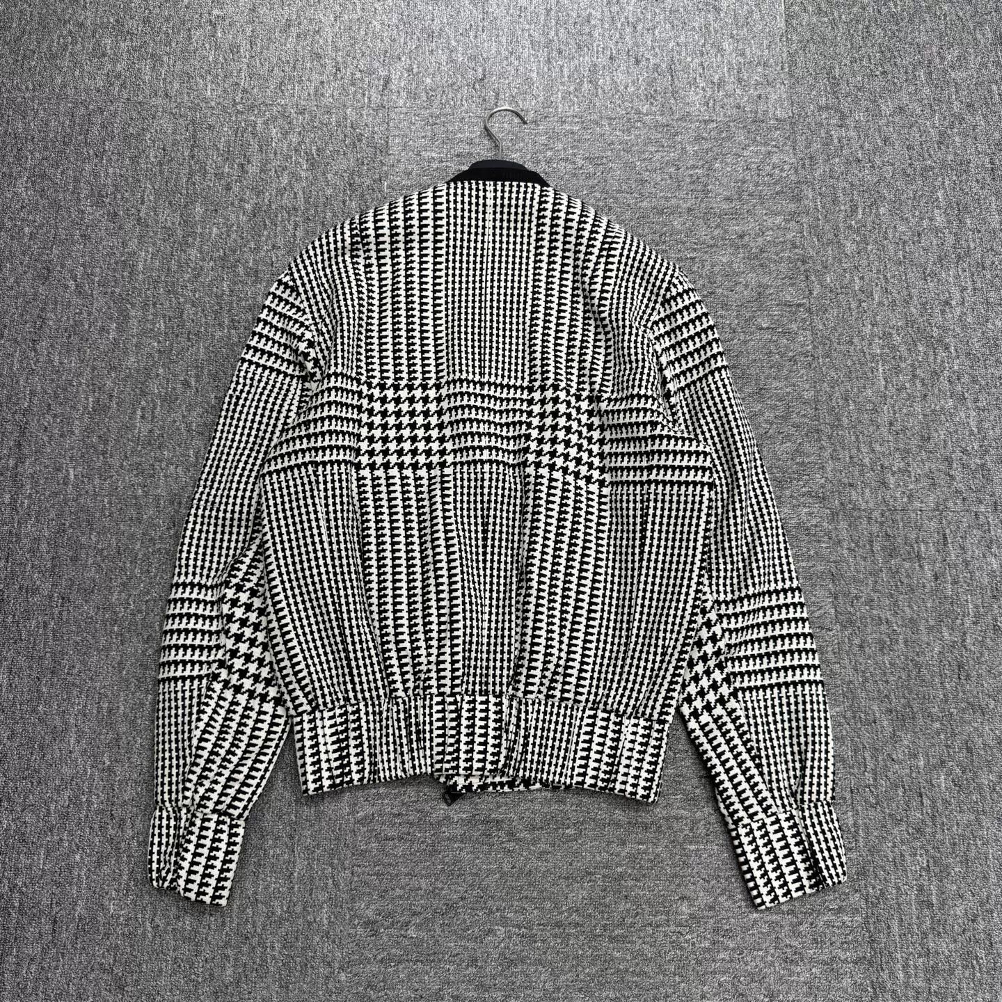 Neil Barrett Neil Barrett Houndstooth Bomber Jacket Size L Size US L / EU 52-54 / 3 - 6 Thumbnail